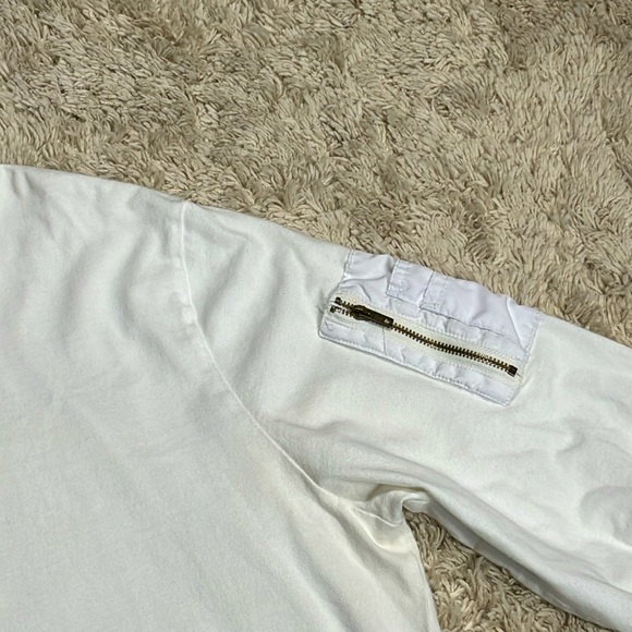 Kuegou Men's Long Sleeved, 100% Cotton, White T-Shirt, Size XXL - Picture 2 of 9